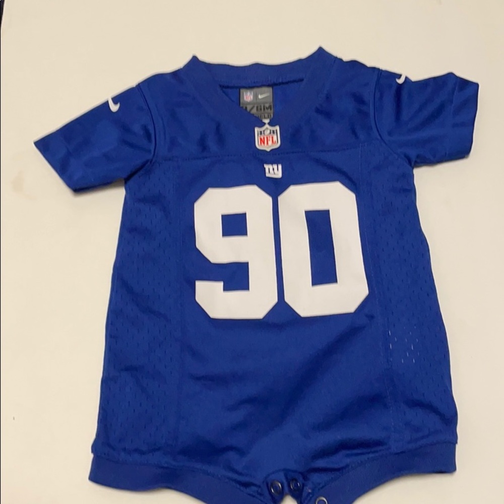 Authentic Giants onesie jersey